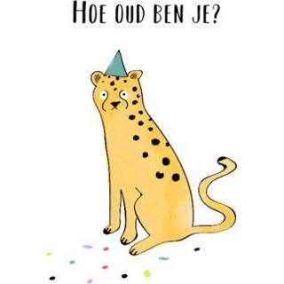 👉 Verjaardagskaart nederlands Greetz | Tijger