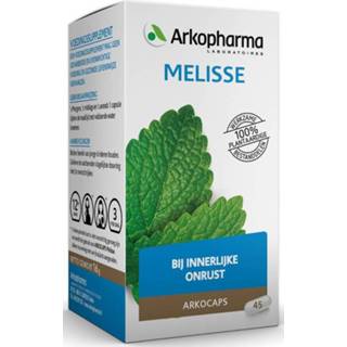 Gezondheid voedingssupplementen Arkocaps Melisse Capsules 45st 8715345002788