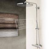 👉 Regen douche chroom Grohe Rainshower System 400 douchesysteem incl. thermostaat 27174001 4005176877162