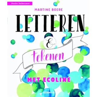 Letteren en tekenen met ecoline - eBook Martine Boere (9043920525) 9789043920520