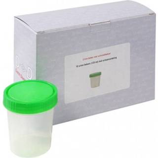 👉 Zelftest gezondheid Testjezelf.nu Urinebeker Met Schroefdeksel 8718053783833