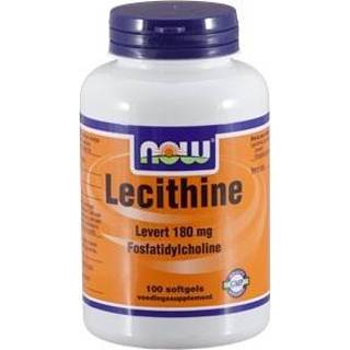 👉 Voedingssupplementen gezondheid NOW Lecithine 1200mg Capsules 100st 733739100726