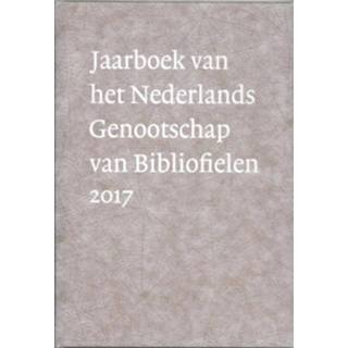 👉 Jaarboek Nederlands Genootschap van Bibliofielen 2017 - Boek Gerard Jaspers (9490913855) 9789490913854