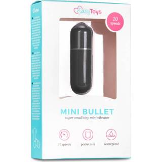 👉 Seksualiteit zwart Easytoys Vibrator Bullet 8718627528037