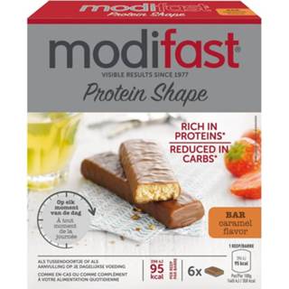 👉 Active Modifast ProtiPlus Reep Chocolade-Karamel 6 x 27 gr 5410063018433