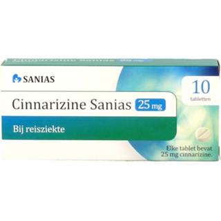 Active Sanias Cinnarizine 25 mg 30 tabletten 8716049000797