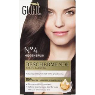 👉 Bruin active Guhl Beschermende Cremekleuring 4 Middenbruin 4072600214404