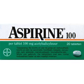 👉 Active kinderen Aspirine Kind 100 mg 20 tabletten 8713091001055