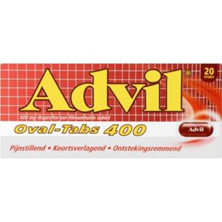👉 Dragee active Advil 400 mg Oval-Tabs 20 dragees 8712769011662