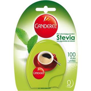 👉 Donkergroen active Canderel Green Stevia Zoetjes 100 stuks 7640110704684