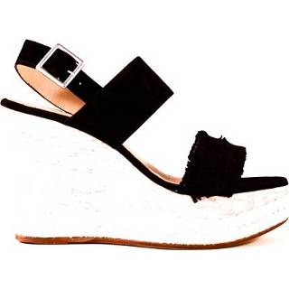 👉 Sandaal zwart PEPEROSA Sandaaltje met sleehak