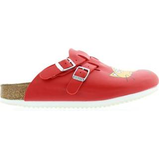 👉 Rood vrouwen Birkenstock Kay cat red narrow