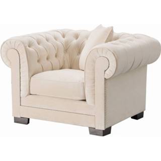 👉 Fauteuil active Chesterfield Classic Velvet Cream 5901775352903