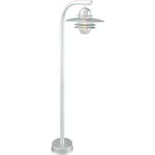 👉 Buitenlamp zink Franssen Tuinlamp SELVA 118 cm