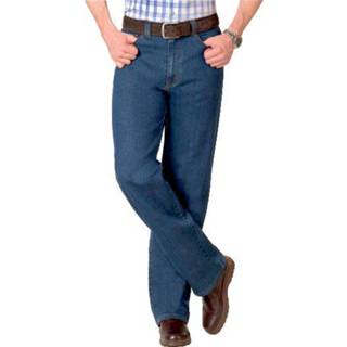 Elastische jeans blauw maat 54