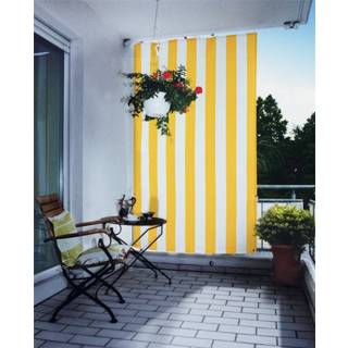 👉 Schaduwdoek geel wit active balkon 230 x 140 cm geel/wit gestreept 4260040155108