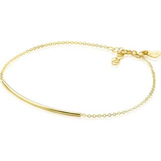 👉 Armband goud active Zinzi Gold met boogje18-20 cm ZGA183