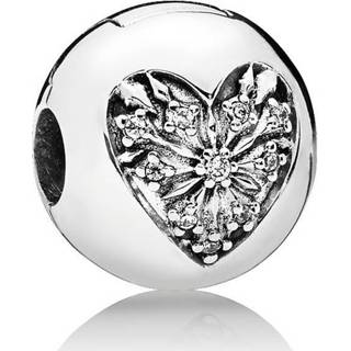 👉 Bedel zilver active Pandora clip/stopper Heart of Winter 796388CZ 5700302591477