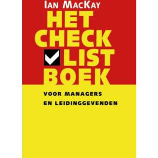 👉 Nederlands Ian MacKay Cornelis van Ginneken mannen Het checklistboek voor managers en leidinggevenden 9789058711519