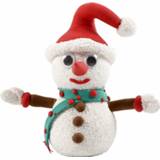 👉 Knutselset active multi synthetisch sneeuwpop van klei