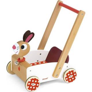 👉 Loopwagen Janod crazy konijn