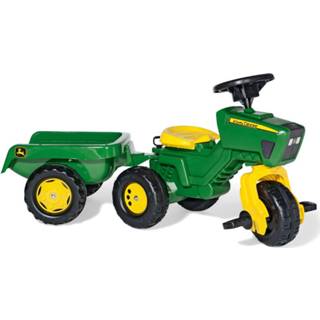 👉 RollyTrac John Deere met rollyKid Traile...