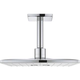 👉 Regendouche wit Grohe Rainshower 310 SmartActive hoofddouche vierkant 142 mm 2 straalsoorten, wit-chroom 4005176425950