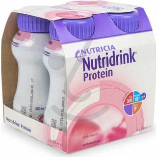 👉 Nutridrink Protein Aardbei 4x200ml 8716900569449