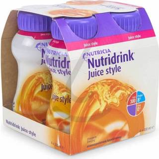 👉 Nutridrink Juice Style Sinaasappel 4x200ml 8712400154475