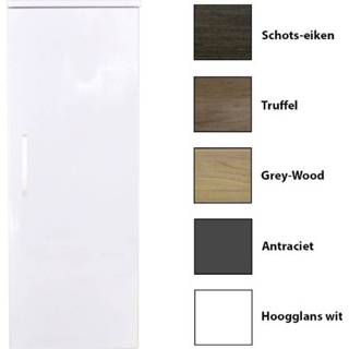 👉 Kolomkast truffel MDF q6 Sanicare Q6/Q14 Soft-Close Deur Chromen Greep 90x33,5x32 cm 8719304241584