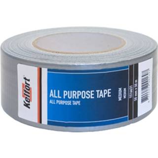 👉 Medium grijs Kelfort All purpose tape kracht 50mm 8714678001697