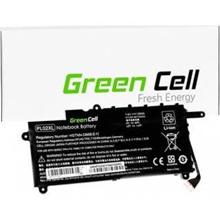 👉 Donkergroen Green Cell Accu - HP x360 310 G1, Pavilion 11 3800mAh 5712579709110