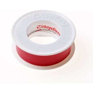 Coroplast 302 tape rood 15mm x 25 meter 8712251013228