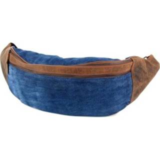 👉 Spijkerbroek bruin blauw leather XL DESIGN Bodybag Hunter Jeans 8718215628439
