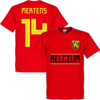 👉 Shirt rood België Mertens 14 Team T-Shirt -