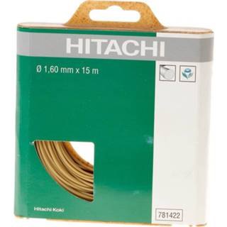 Hitachi Strimdraad nylon 1.6mm groen 15 meter 781422