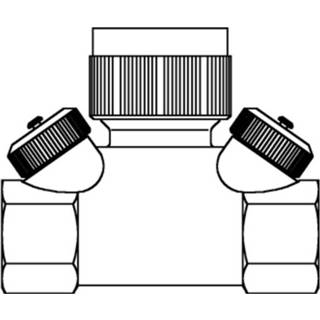 👉 Oventrop Hycocon Inregelafsluiter TM 1 1/2 DN40 PN16 Kvs = 100 m3/h binnendraad 1068572