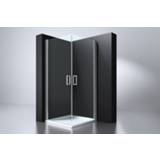 👉 Best Design Arek vierkante cabine m.2 deuren 100x100cm ANTI-KALK 8718274538120