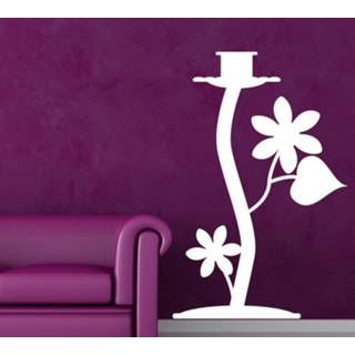 👉 Kandelaar nederlands Sticker decoratie bloemen