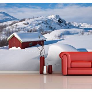 👉 Muursticker nederlands Sneeuw en Bergen