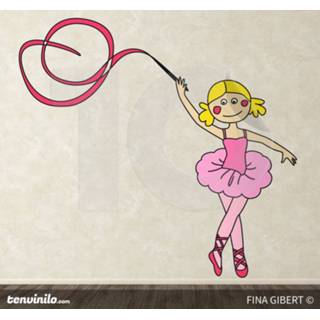👉 Ballerina's nederlands Ballerina met lint sticker