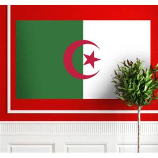 👉 Muursticker nederlands vlag Algerije