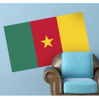 👉 Muursticker nederlands vlag Cameroen