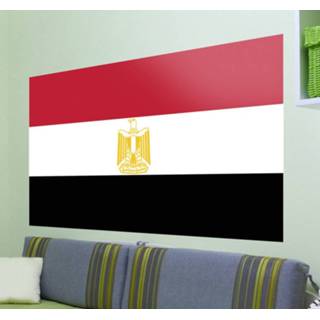 👉 Muursticker nederlands vlag Egypte