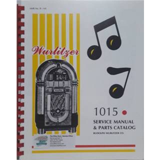 👉 Mannen Wurlitzer 1015 Service Manual & Parts Catalog
