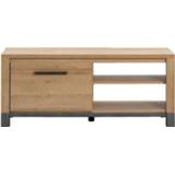 👉 Bruin#Grijs bruin TV-meubel Finn - licht eikenkleur 52x124x40 cm Leen Bakker 4260390316617
