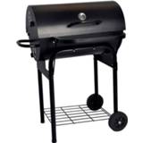 👉 Houtskool barbecue staal zwart Houtskoolbarbecue Victoria - 79x66x96 cm Leen Bakker 8712024101039
