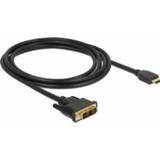👉 Kabel adapter DeLOCK 85584 2m HDMI Type A (Standard) DVI-D video 4043619855841