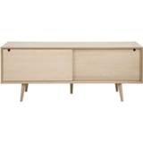 👉 Dressoir bruin hout Edsta - eikenkleur 45x180x71 cm Leen Bakker 5705994868258