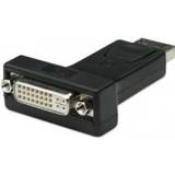 👉 DisplayPort zwart Techly DSP-229 DVI-I kabeladapter/verloopstukje 8057685304154